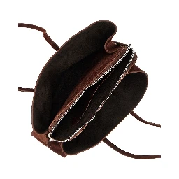 Suede leather medium 'La Passeggiata' bag