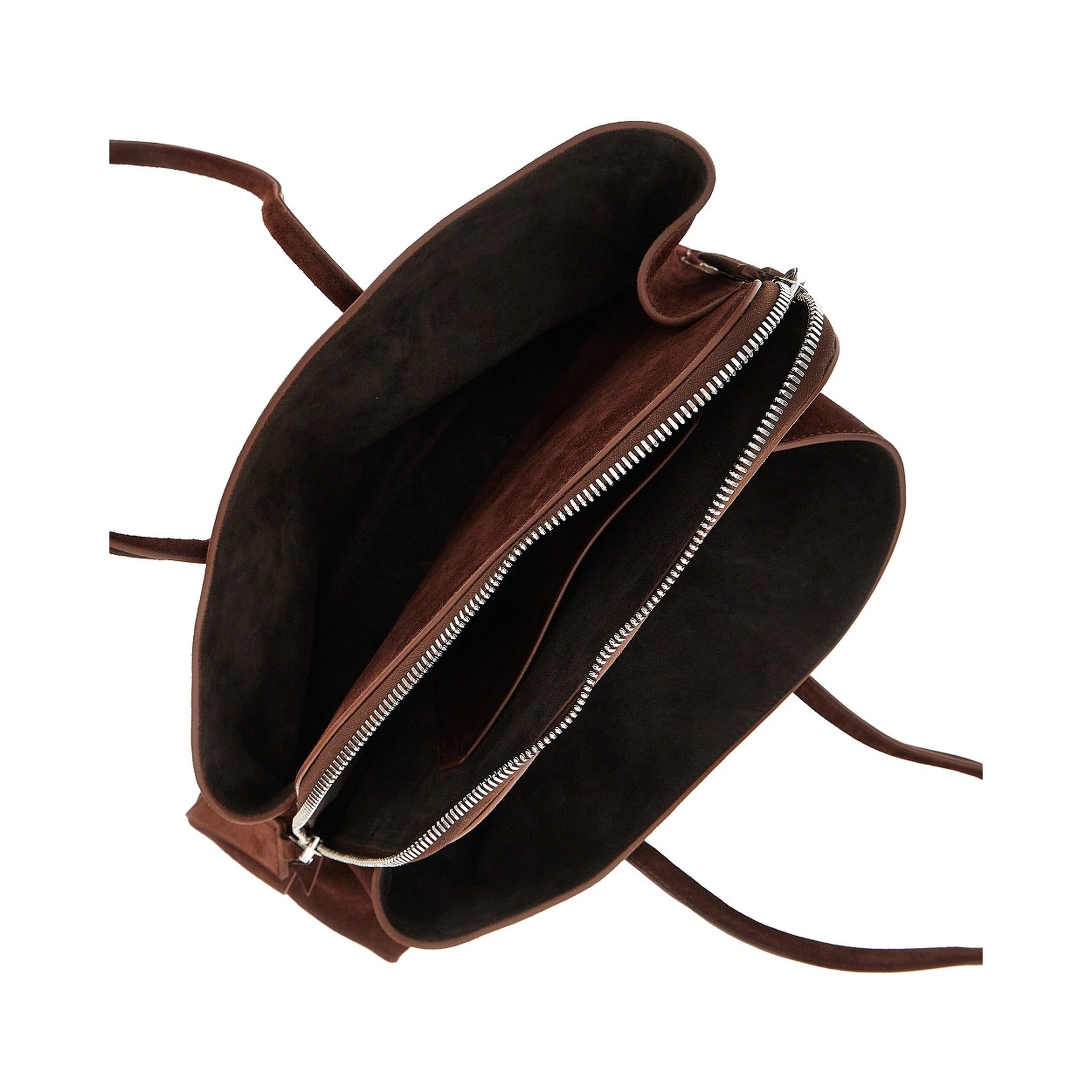 Suede leather medium 'La Passeggiata' bag