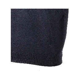 Virgin wool and silk polo shirt