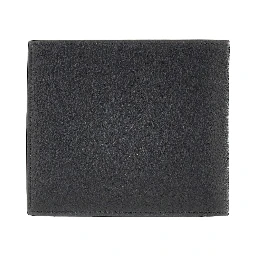 Grained leather bi-fold wallet