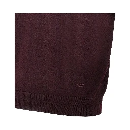 Virgin wool and silk polo shirt