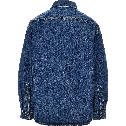 Chest pocket denim shirt