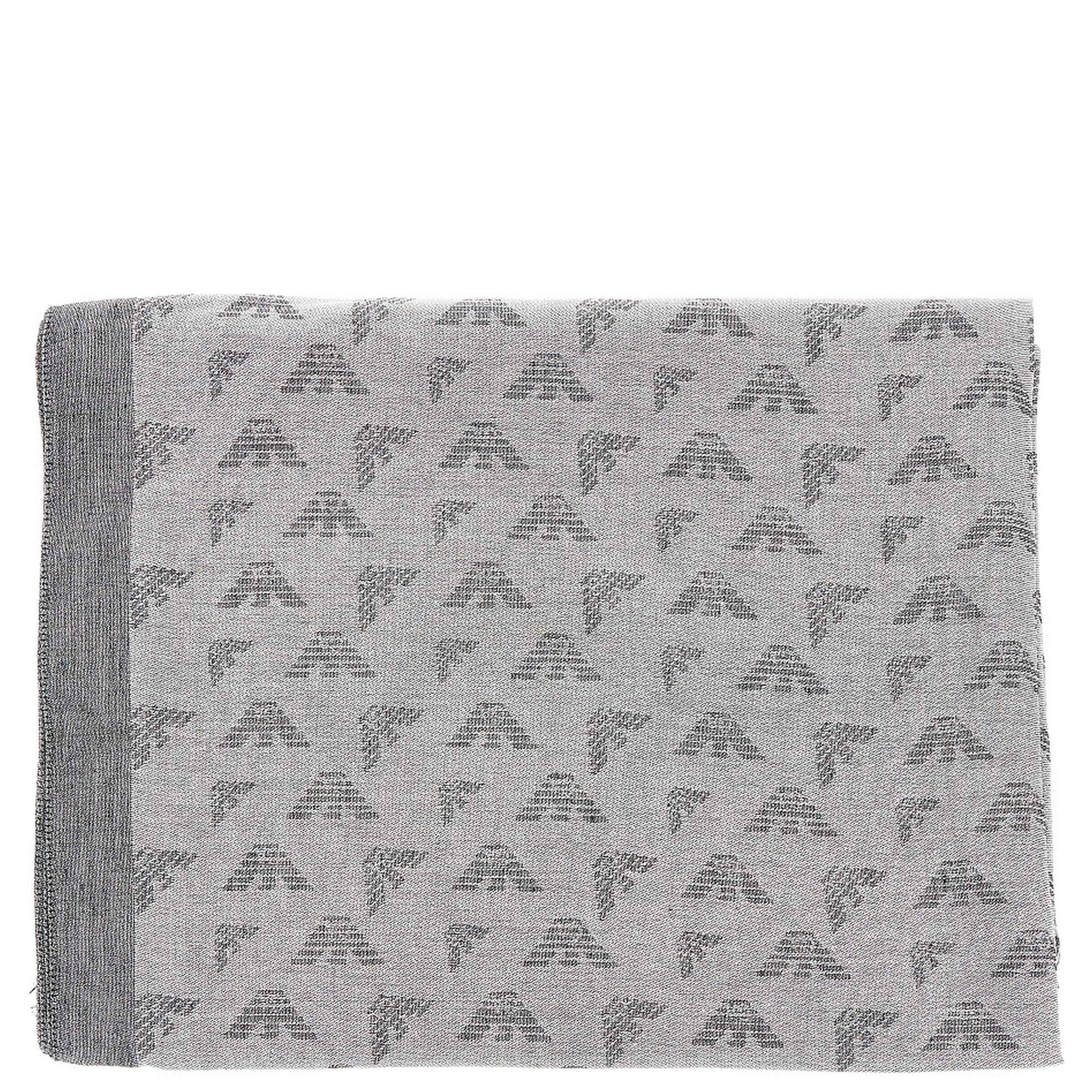 Viscose-blend scarf with Eagle motif