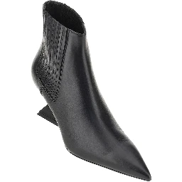'Cheope' leather ankle boots