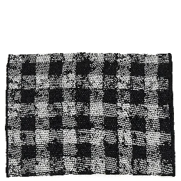 Knitted scarf with Check motif
