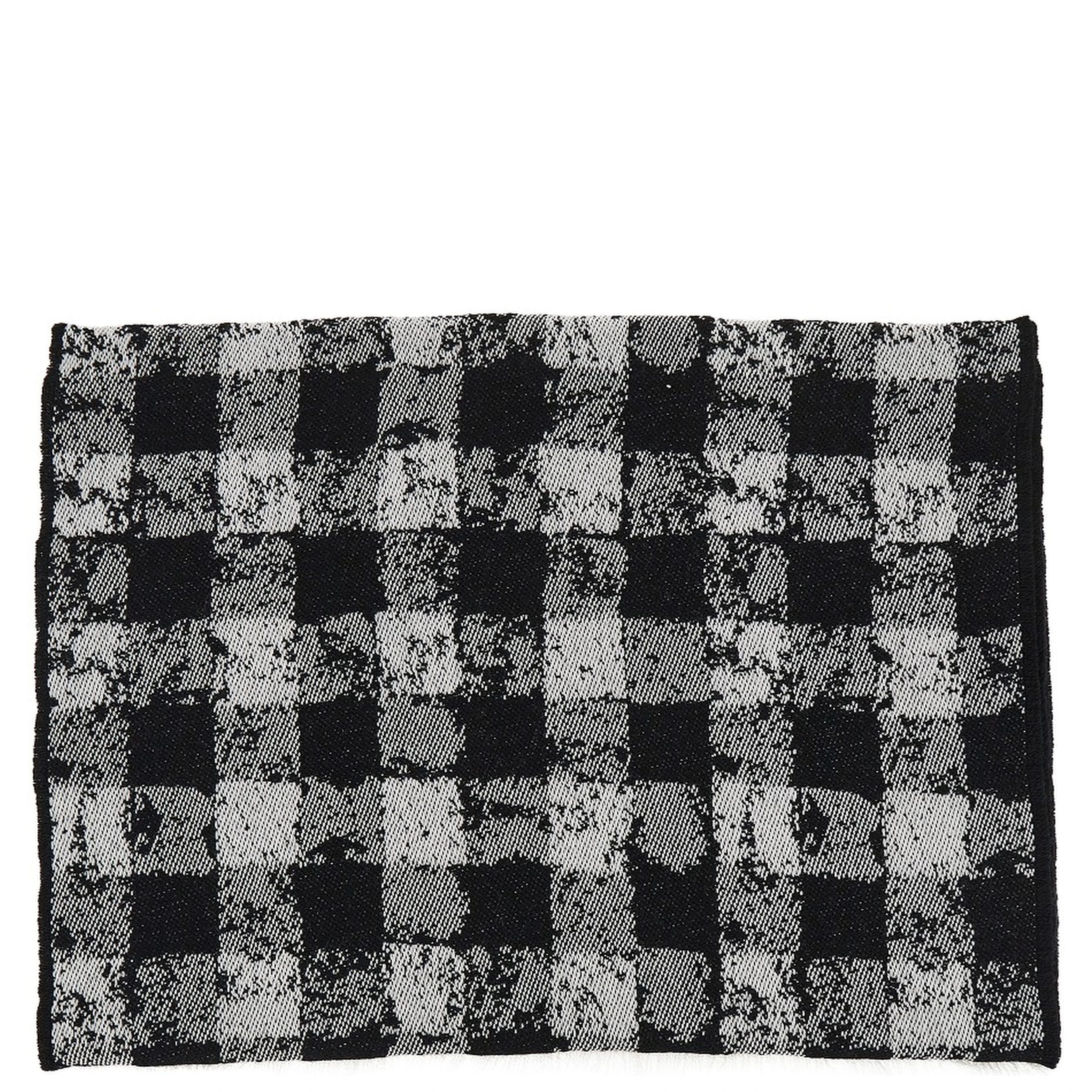 Knitted scarf with Check motif