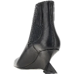 'Cheope' leather ankle boots