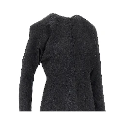 Wool Dolman midi dress