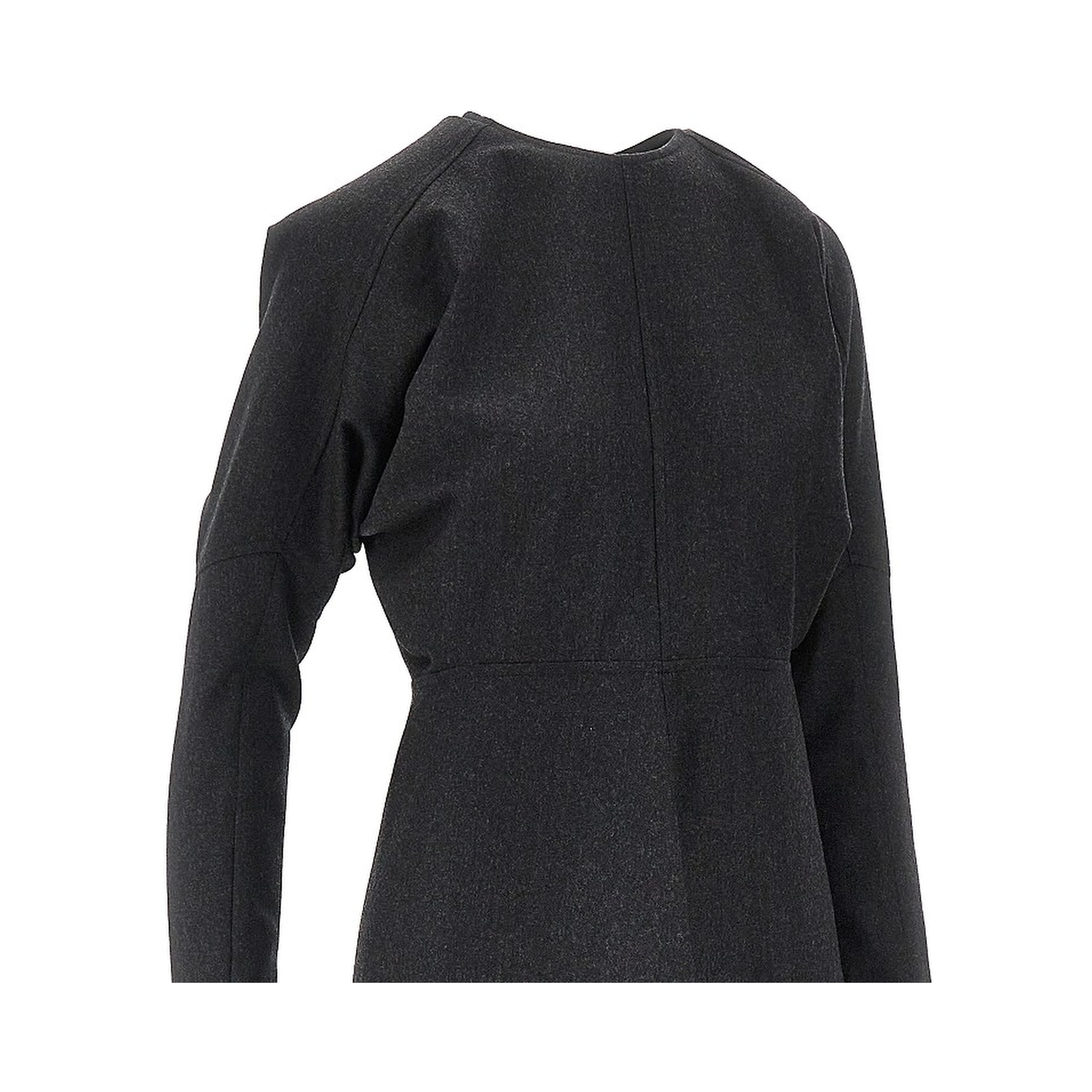 Wool Dolman midi dress