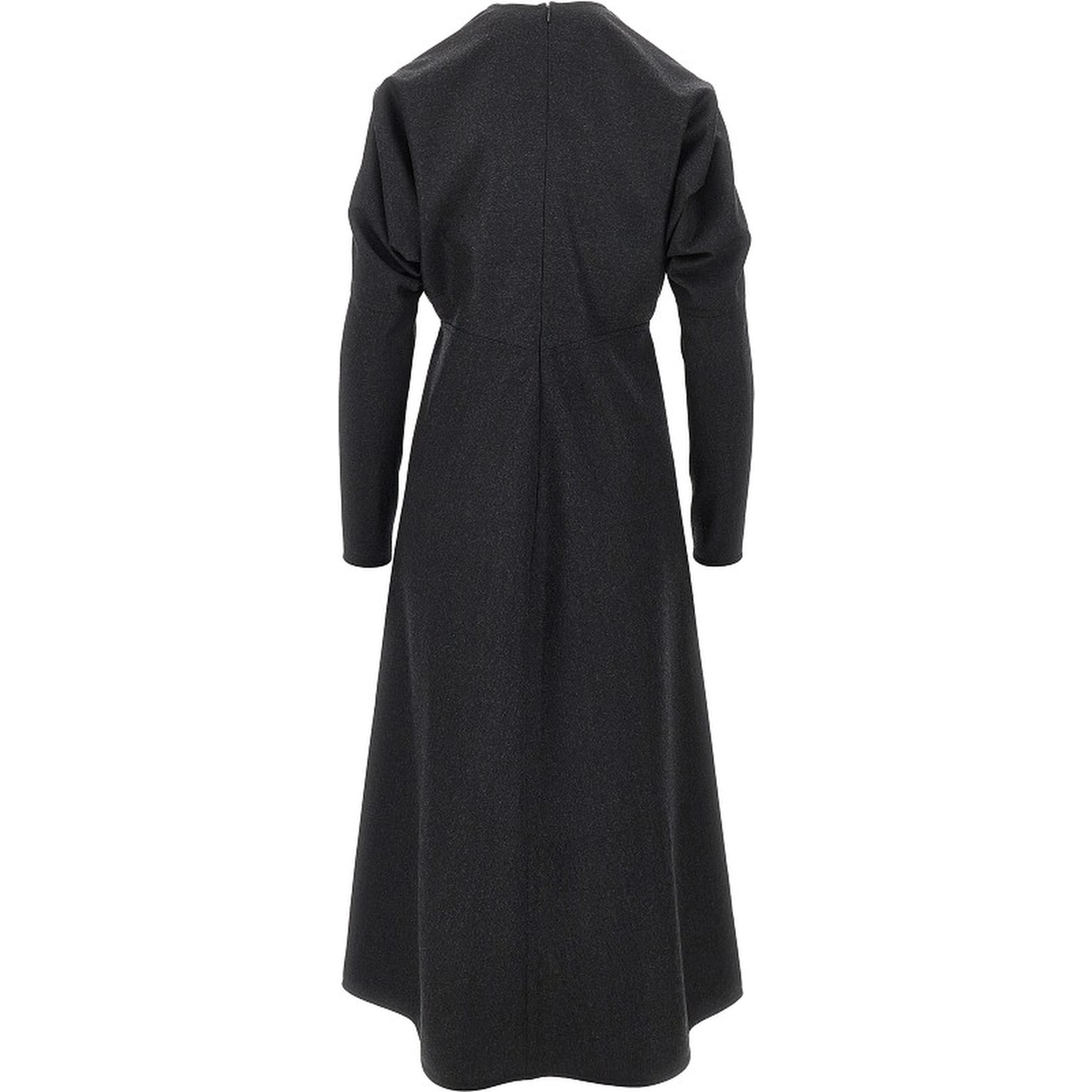 Wool Dolman midi dress