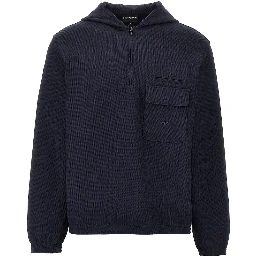 Travel Essential piquet jersey hoodie