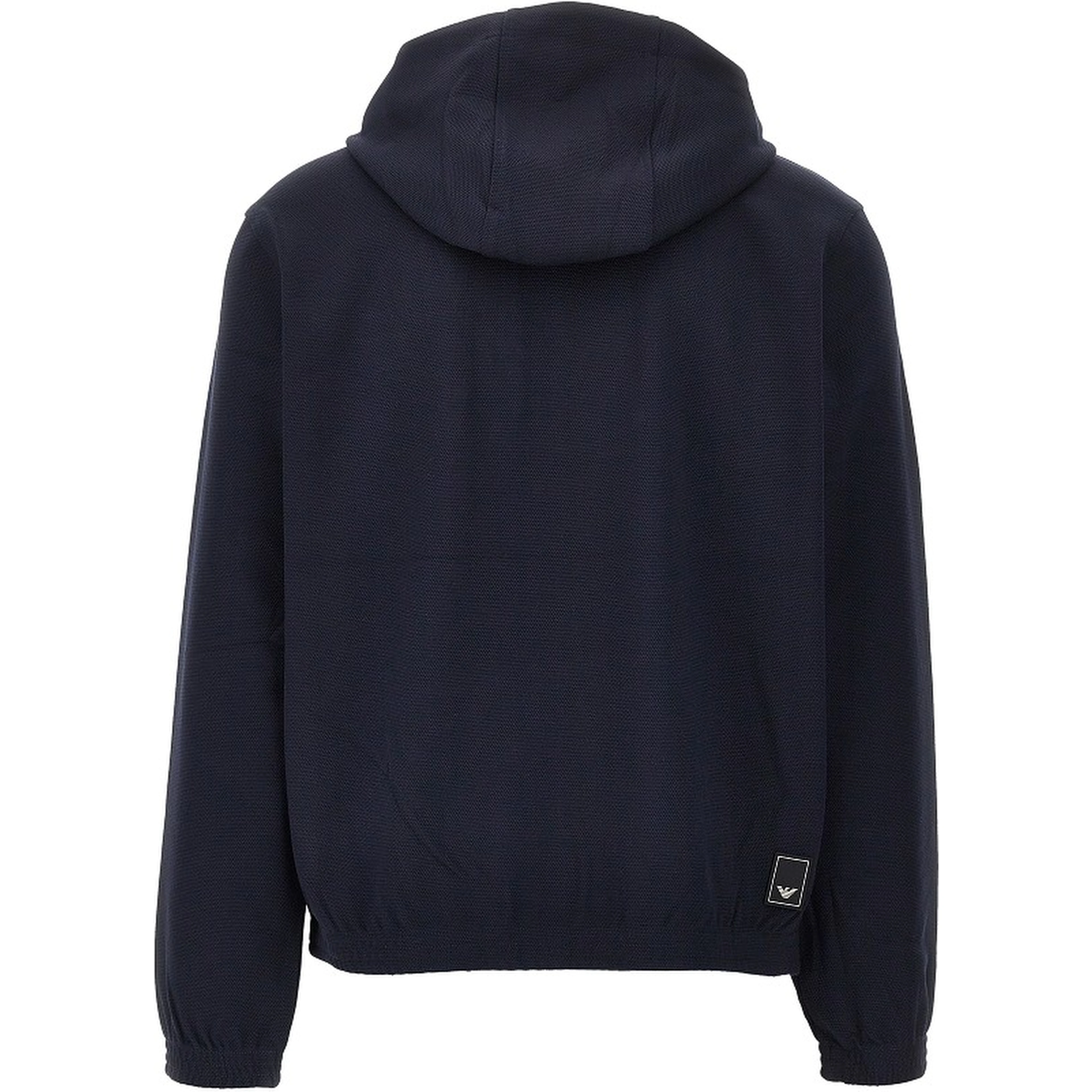 Travel Essential piquet jersey hoodie