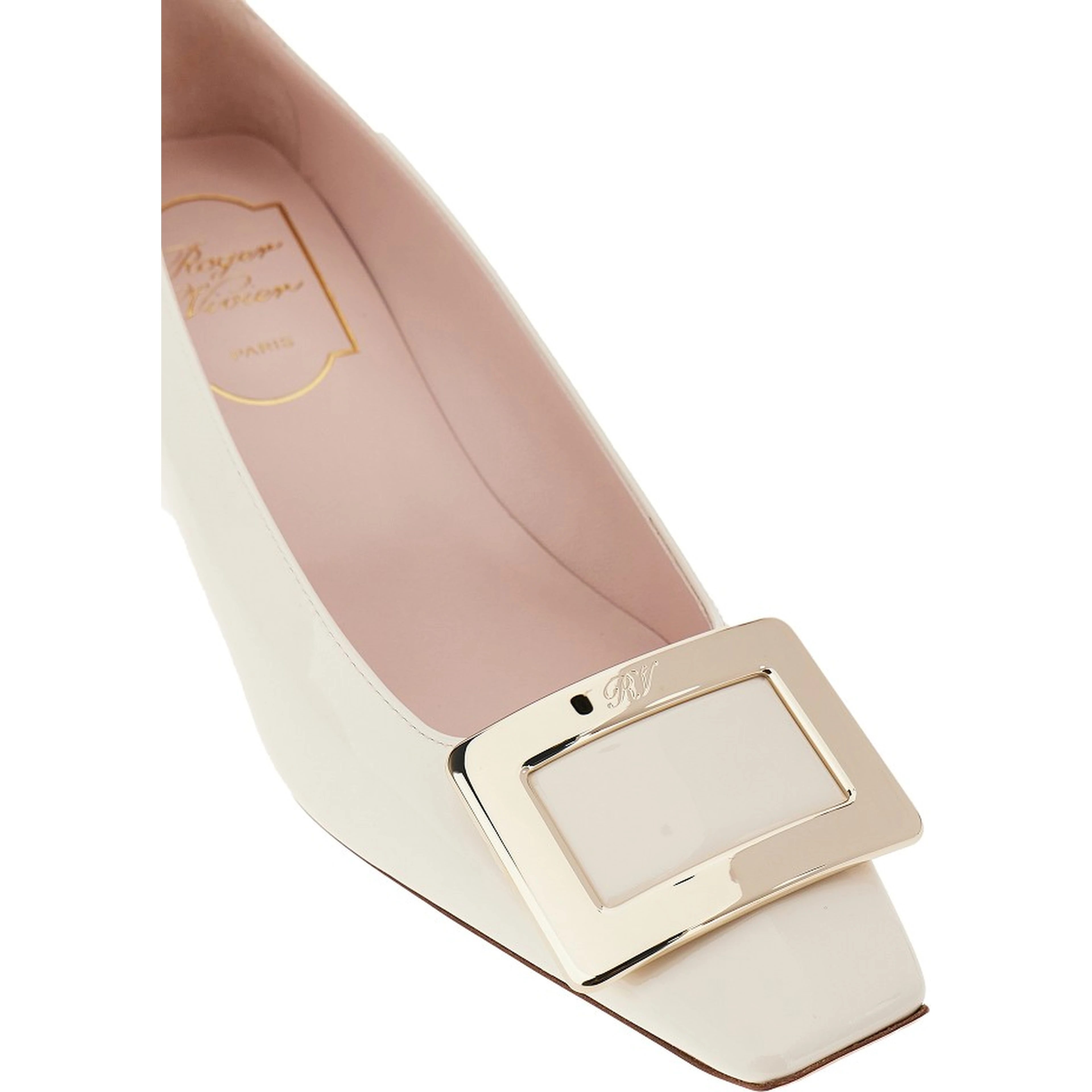 'Belle Vivier' patent leather pumps