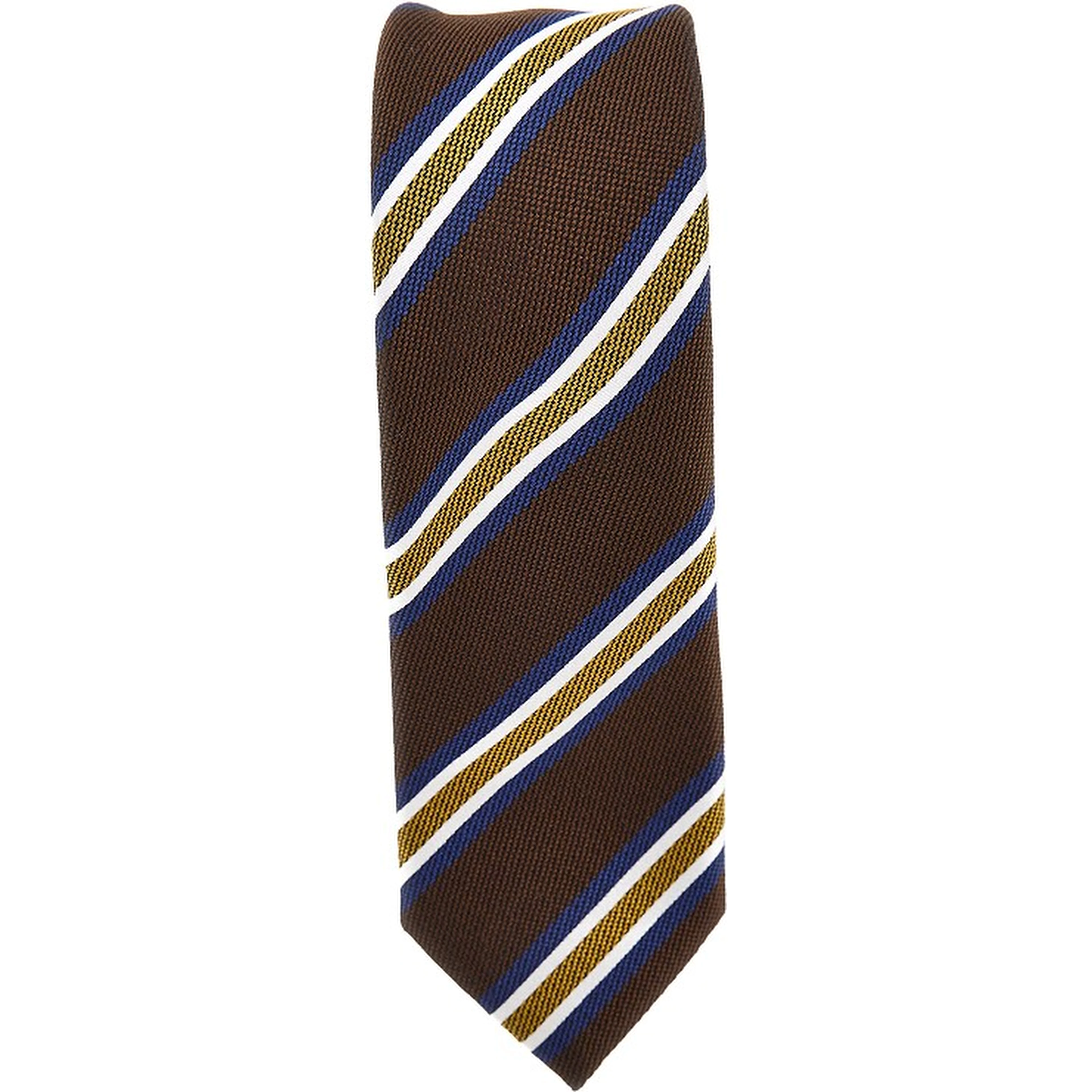 Silk necktie with jacquard motif