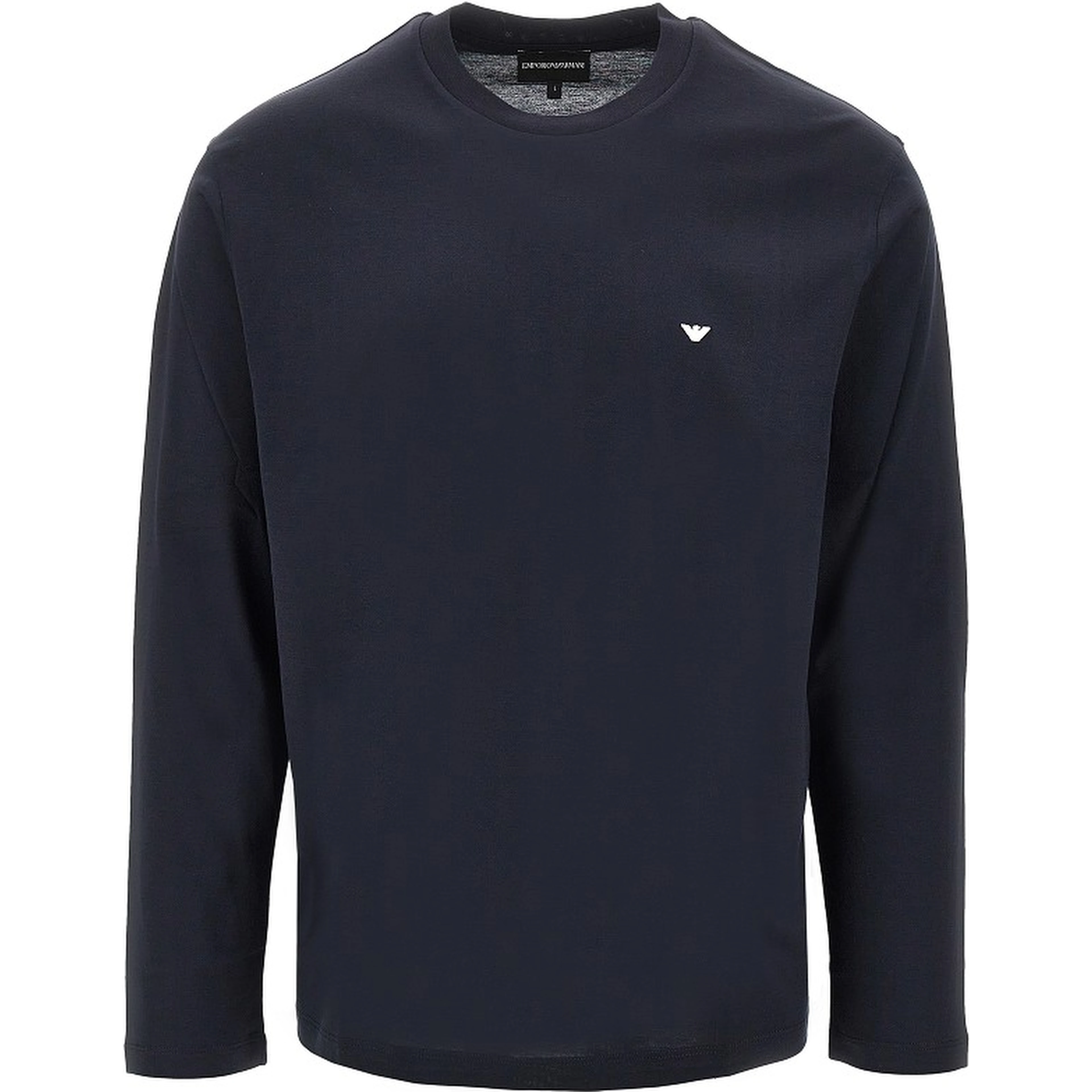 Lyocell and cotton blend T-shirt with logo