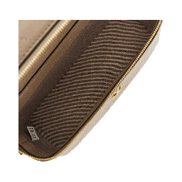 Quilted leather 'Charlie' beauty case bag