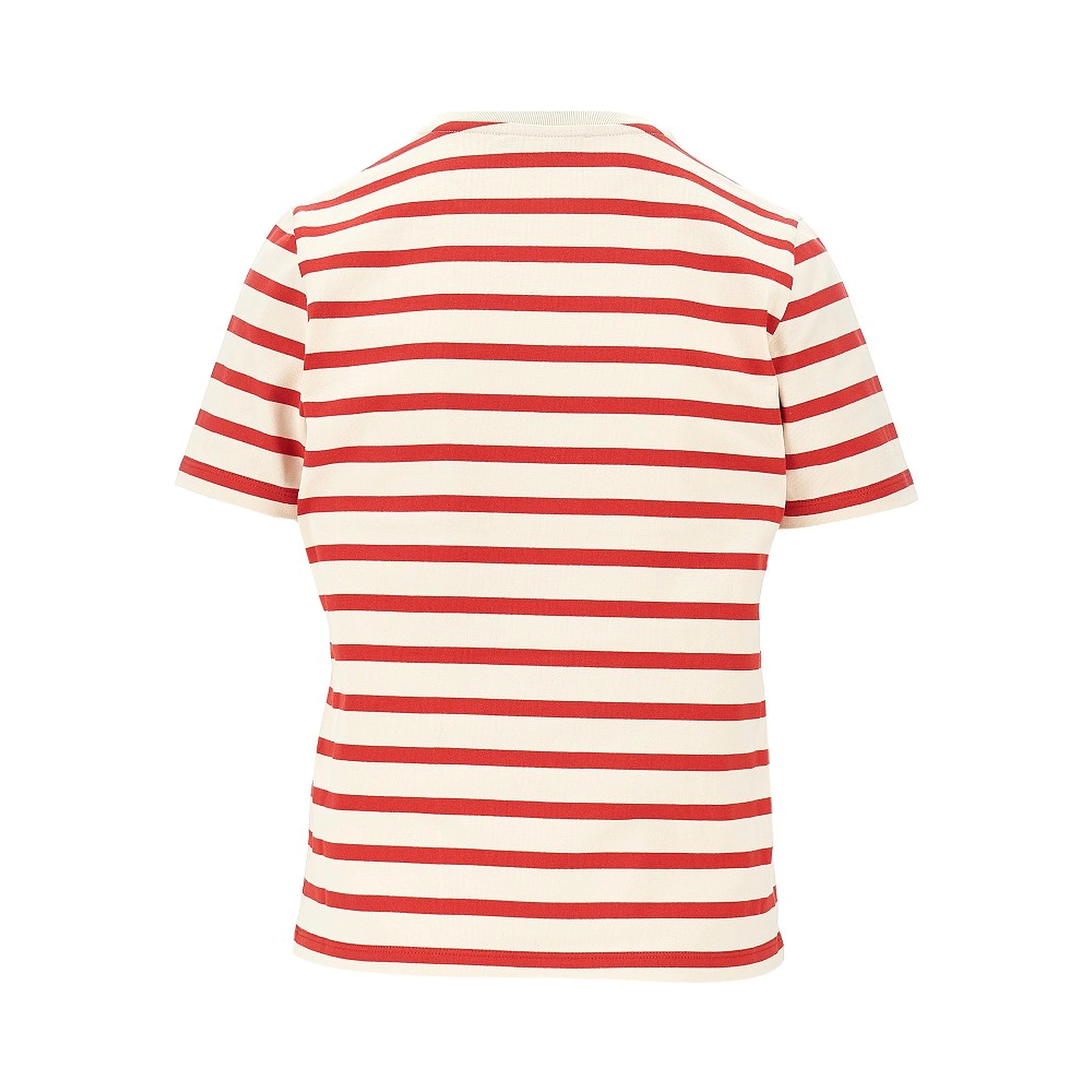 Striped T-shirt with logo detail