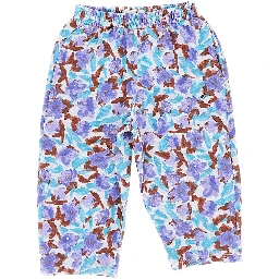 'Watercolor' cotton sweatpants