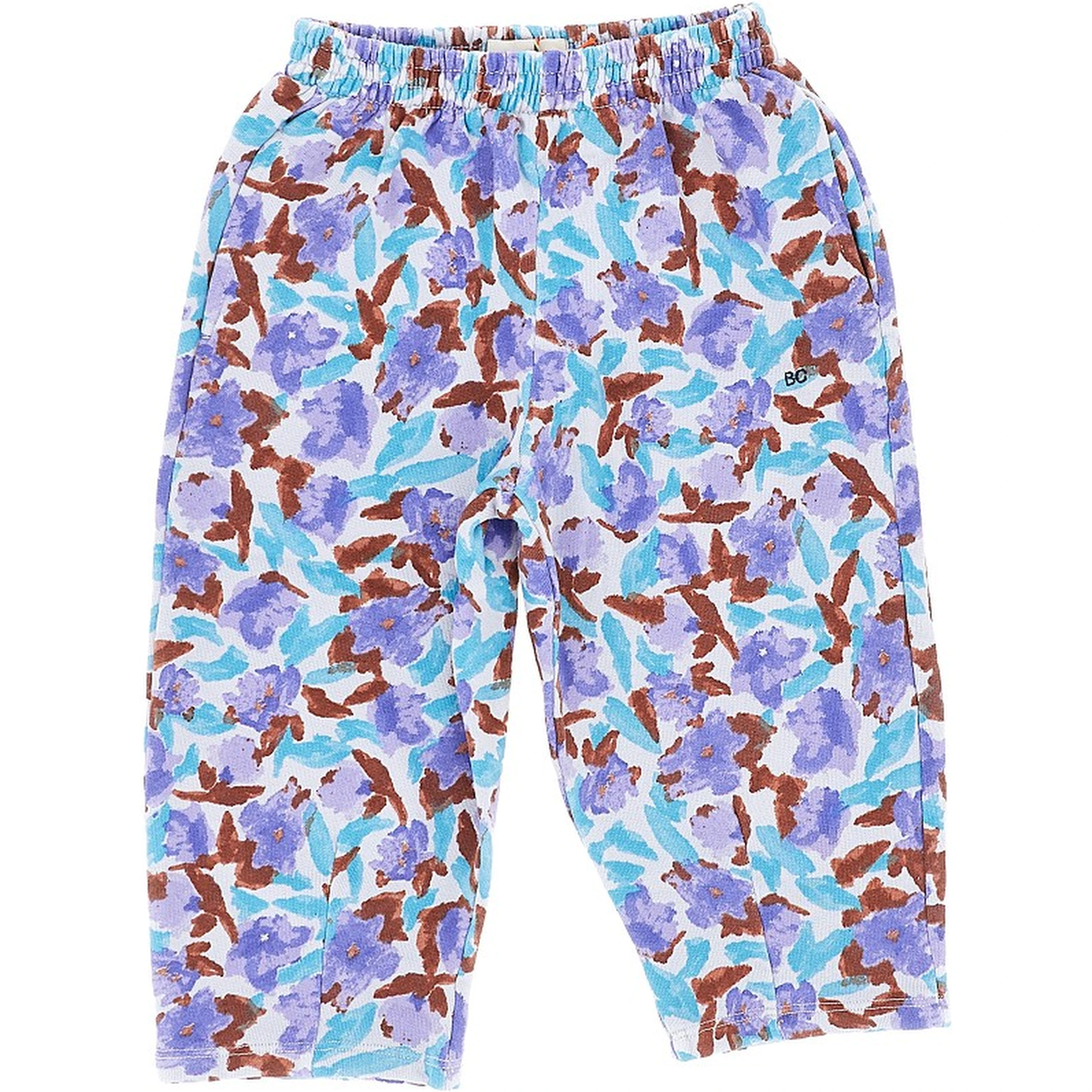 'Watercolor' cotton sweatpants