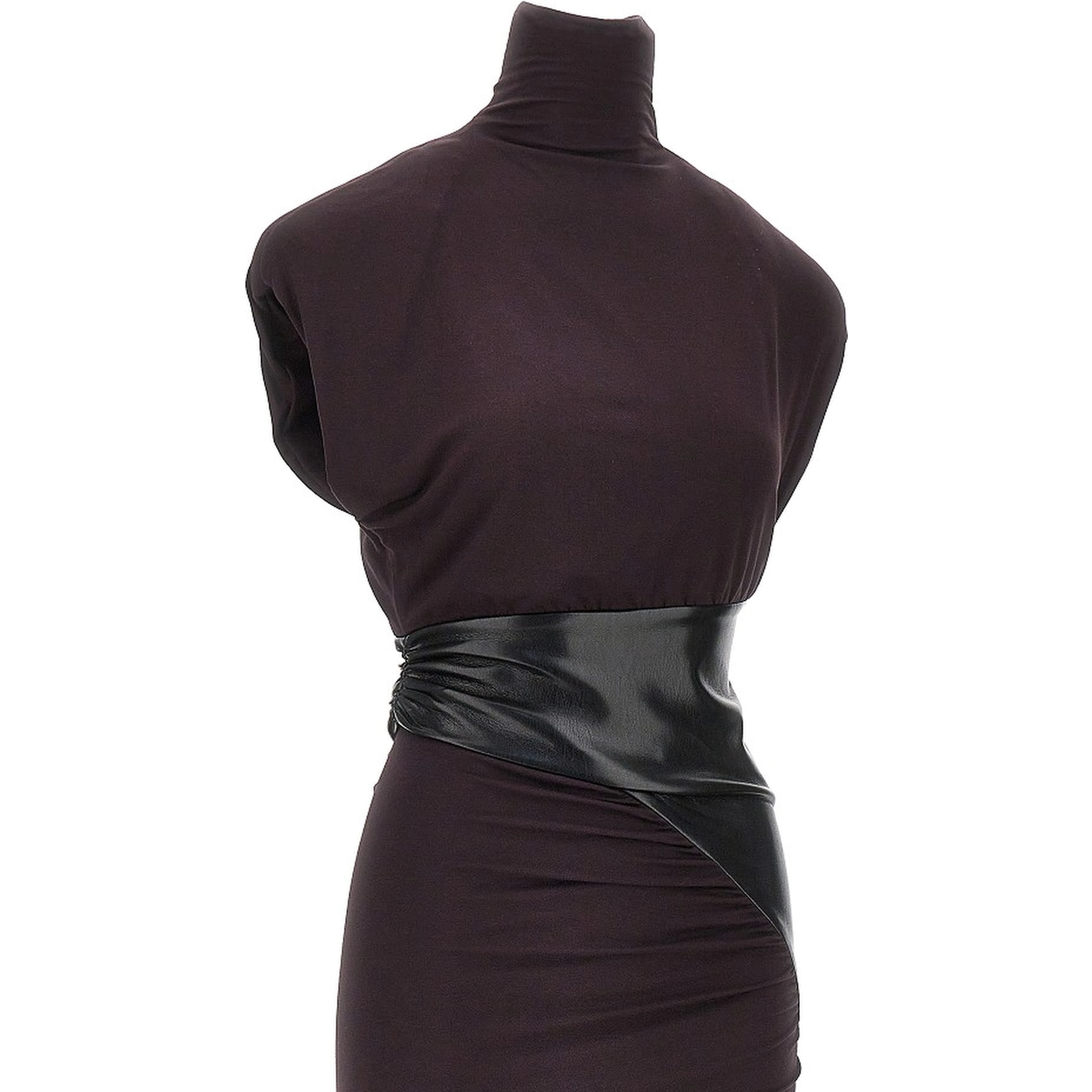 Stretch viscose long dress