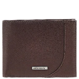 Leather bi-fold wallet