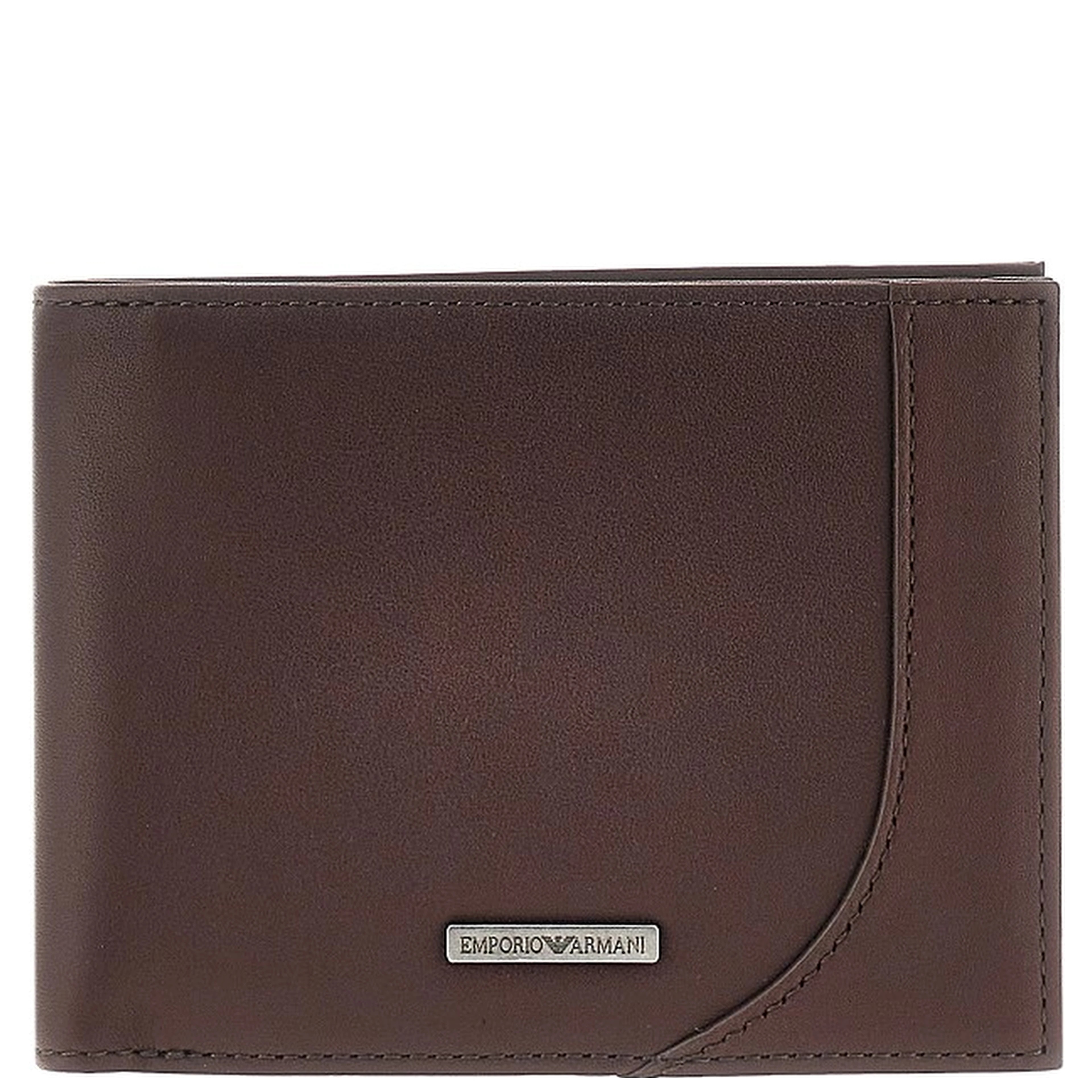 Leather bi-fold wallet