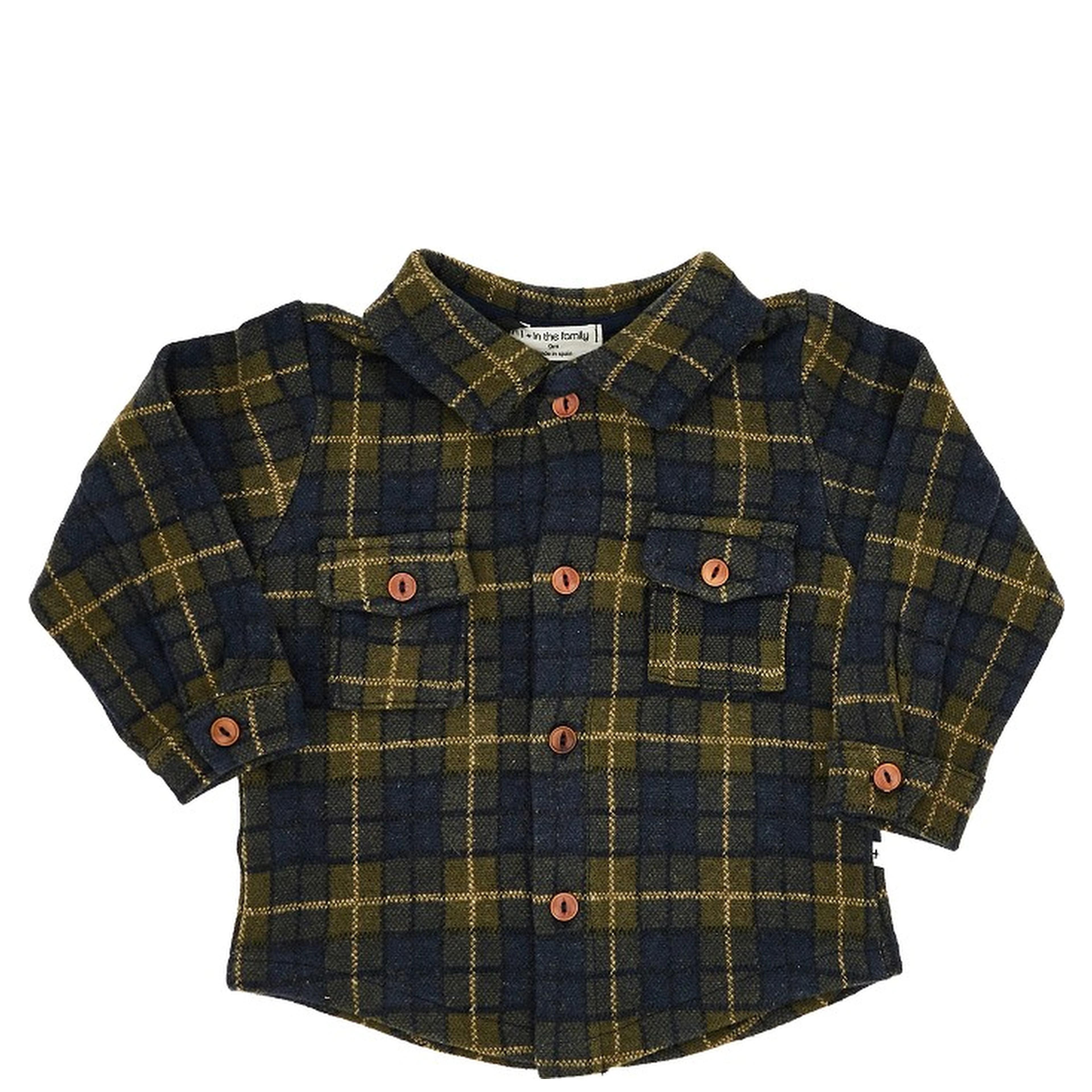 Check flannel shirt