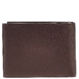 Leather bi-fold wallet
