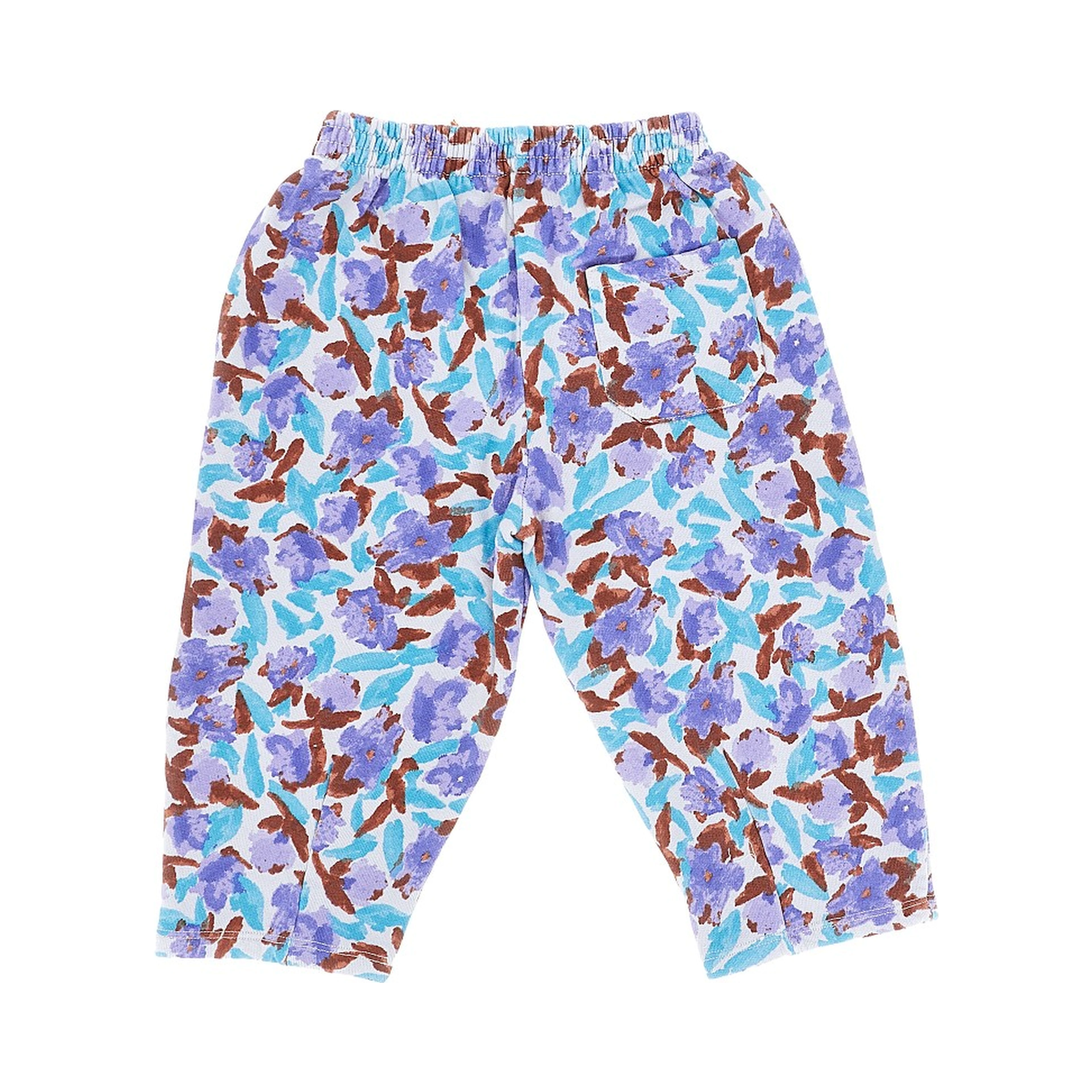 'Watercolor' cotton sweatpants