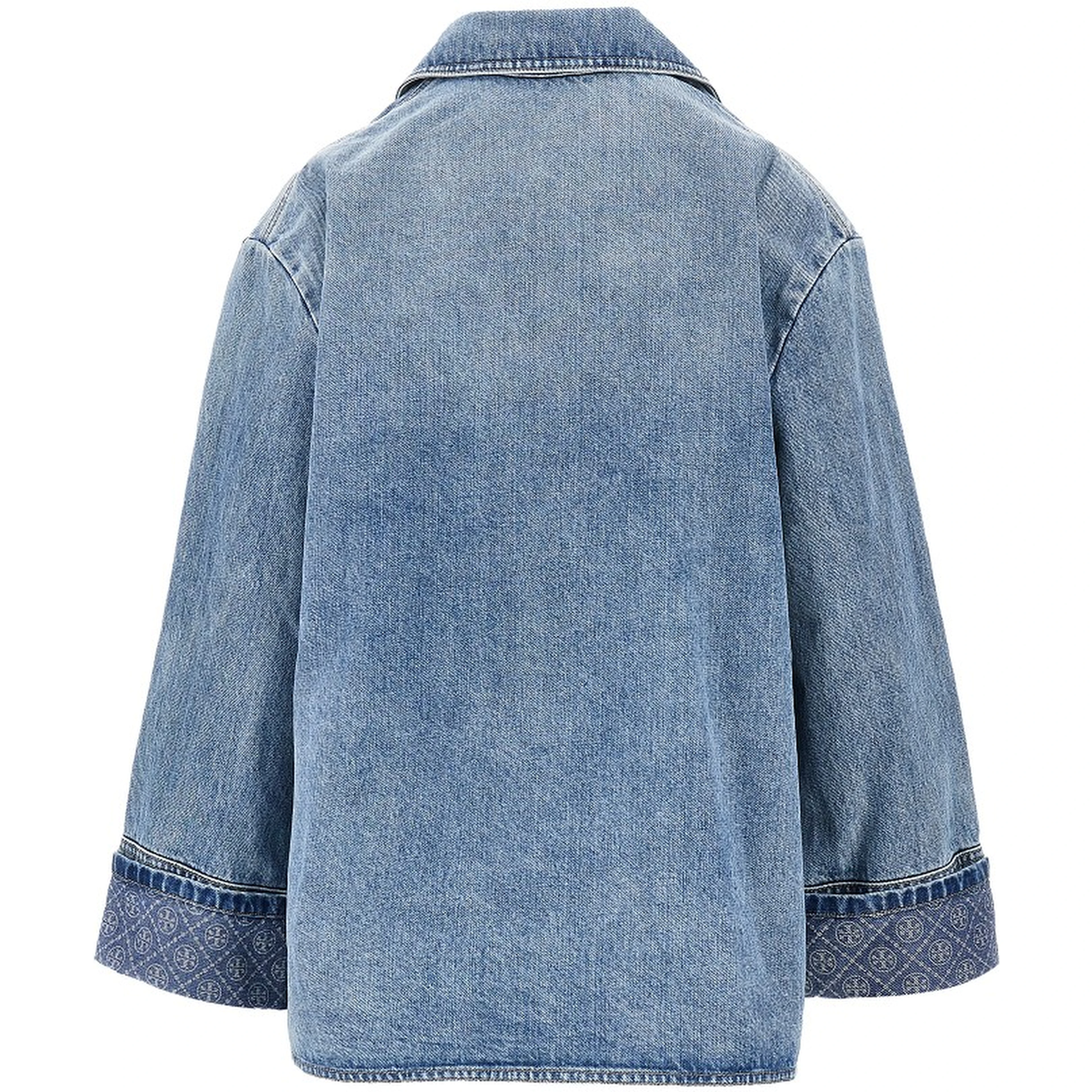 Denim jacket with T Monogram motif