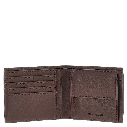 Leather bi-fold wallet