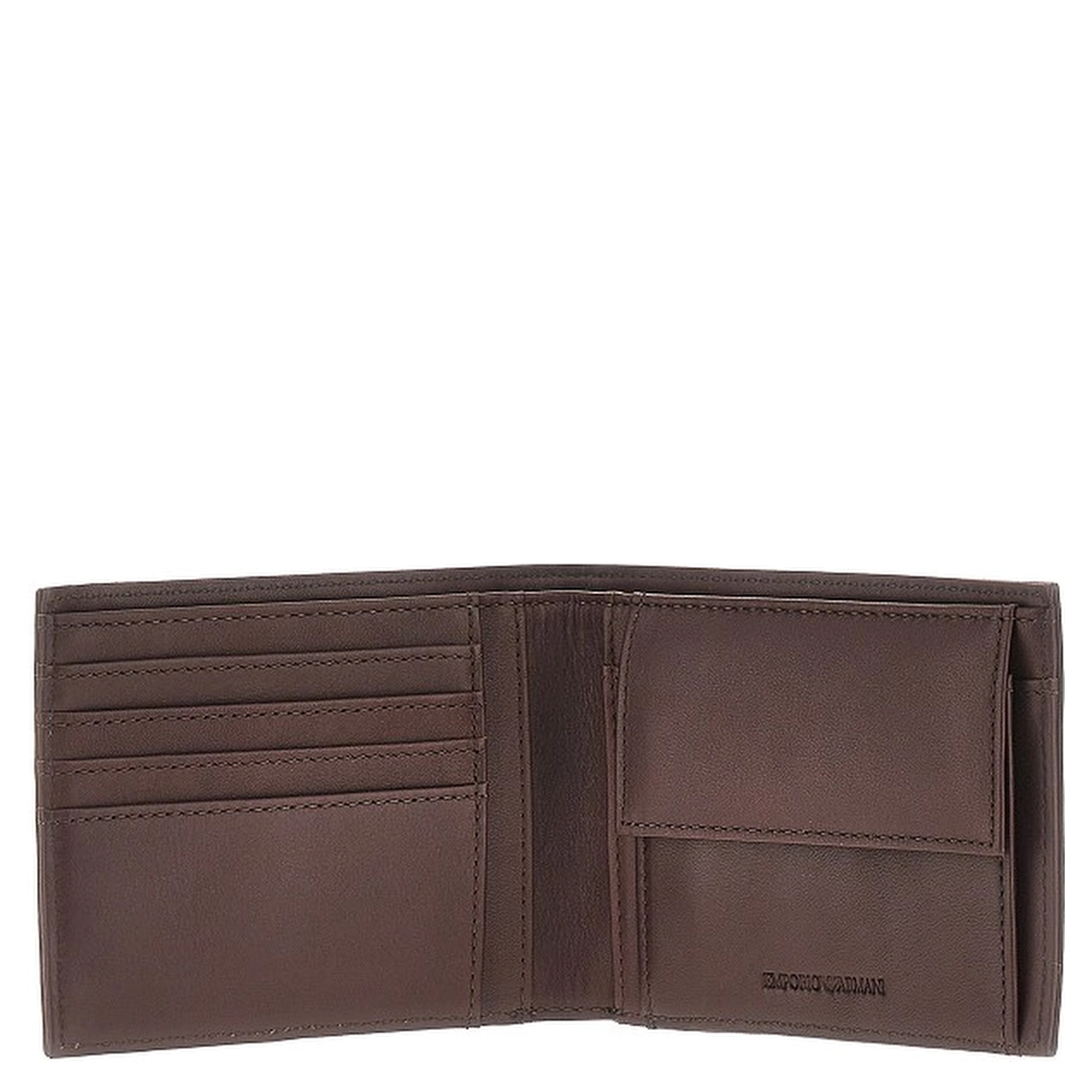 Leather bi-fold wallet