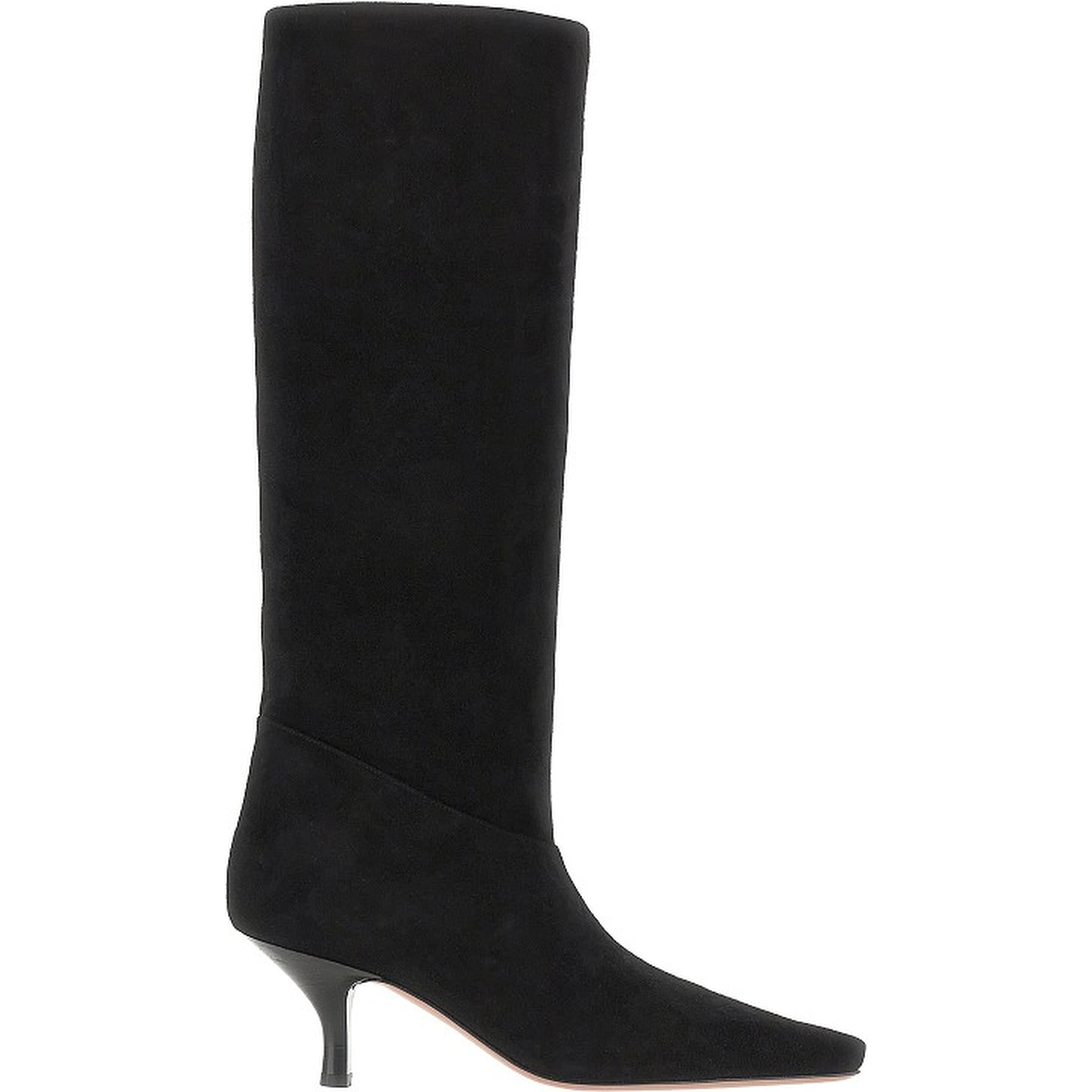'Rose' suede leather boots