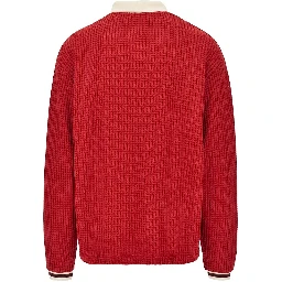Knitted polo shirt with logo embroidery