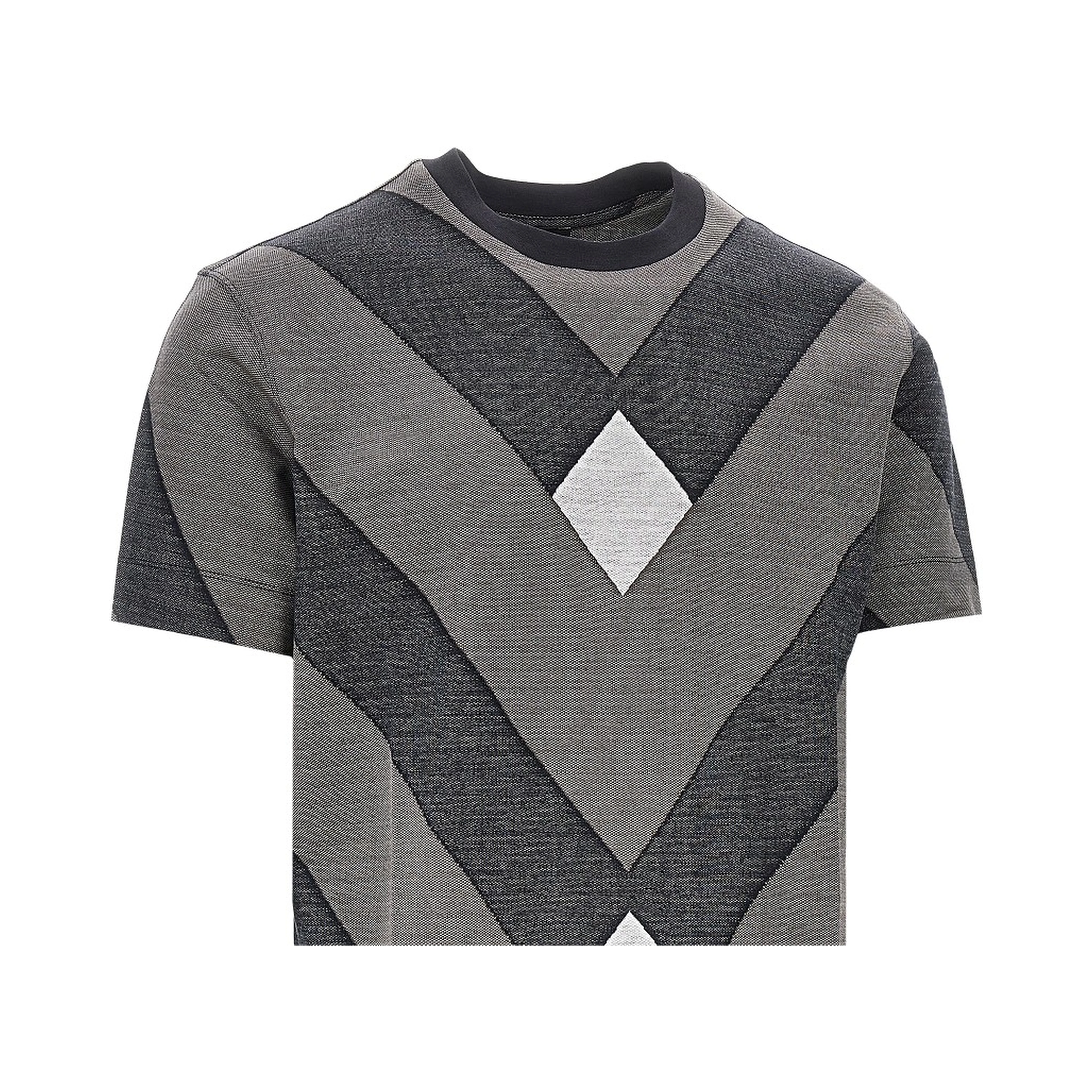 Jacquard jersey T-shirt