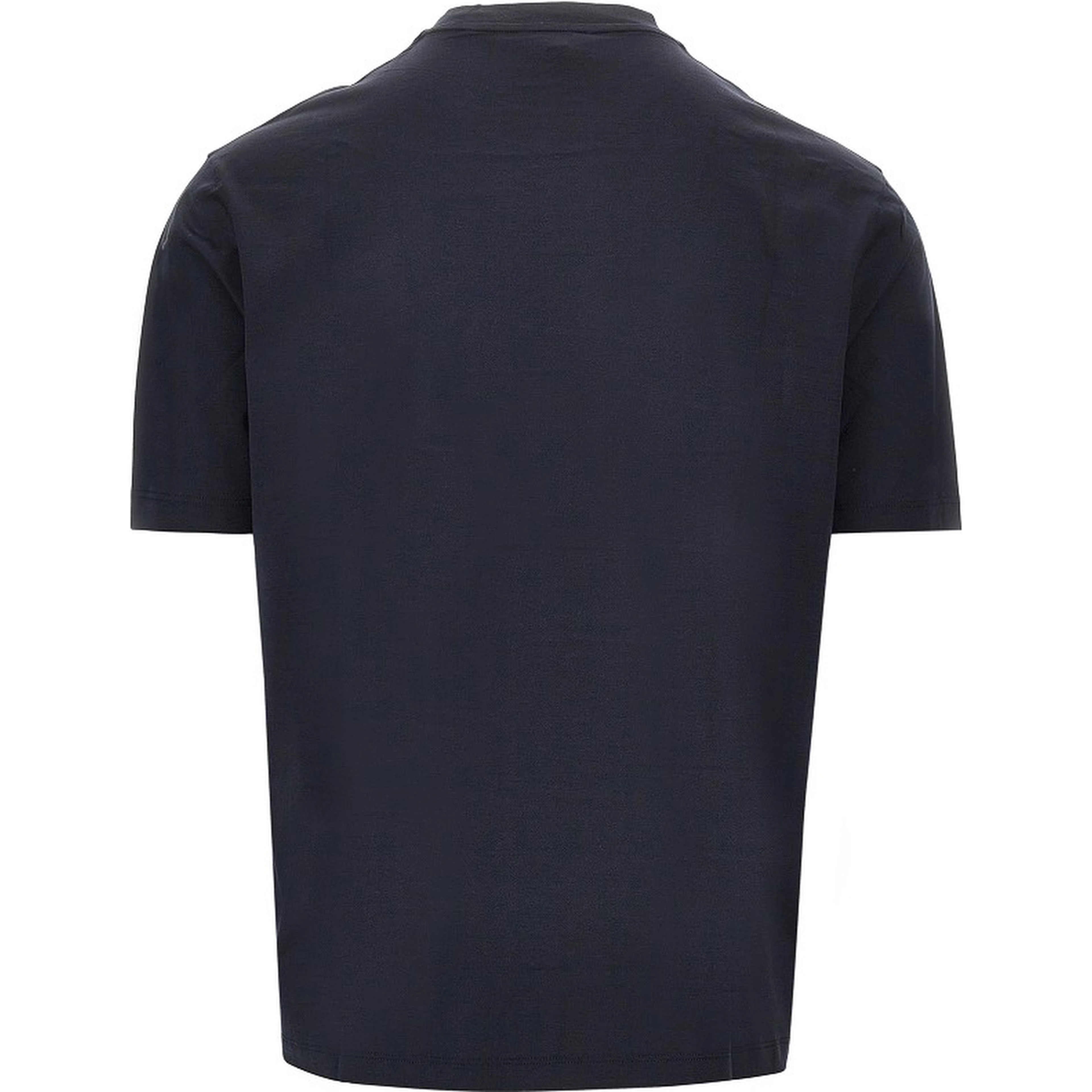 Lyocell and cotton blend T-shirt with logo