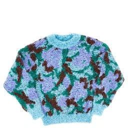 'Watercolor' knitted sweater