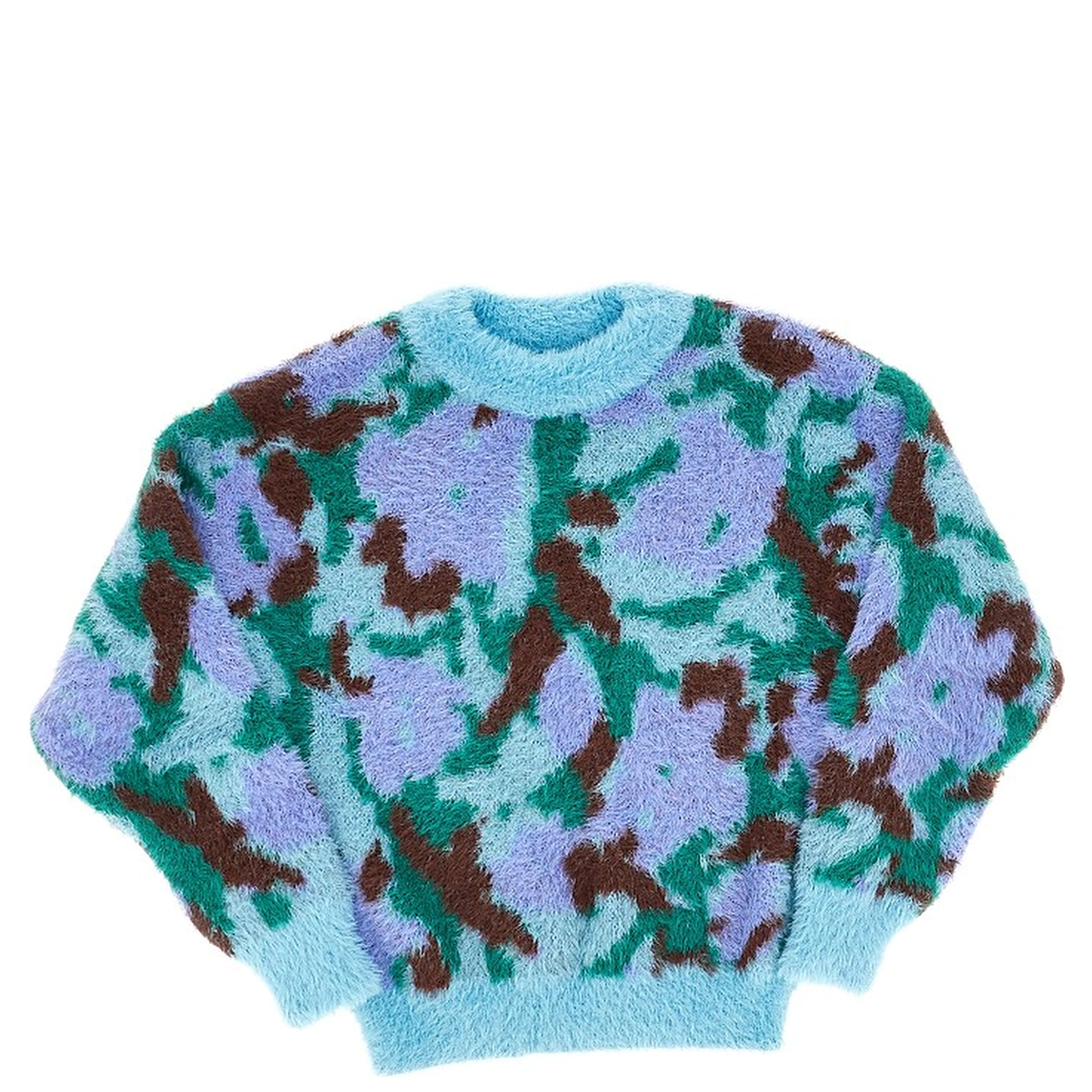 'Watercolor' knitted sweater