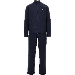 Cotton tracksuit with embroidery