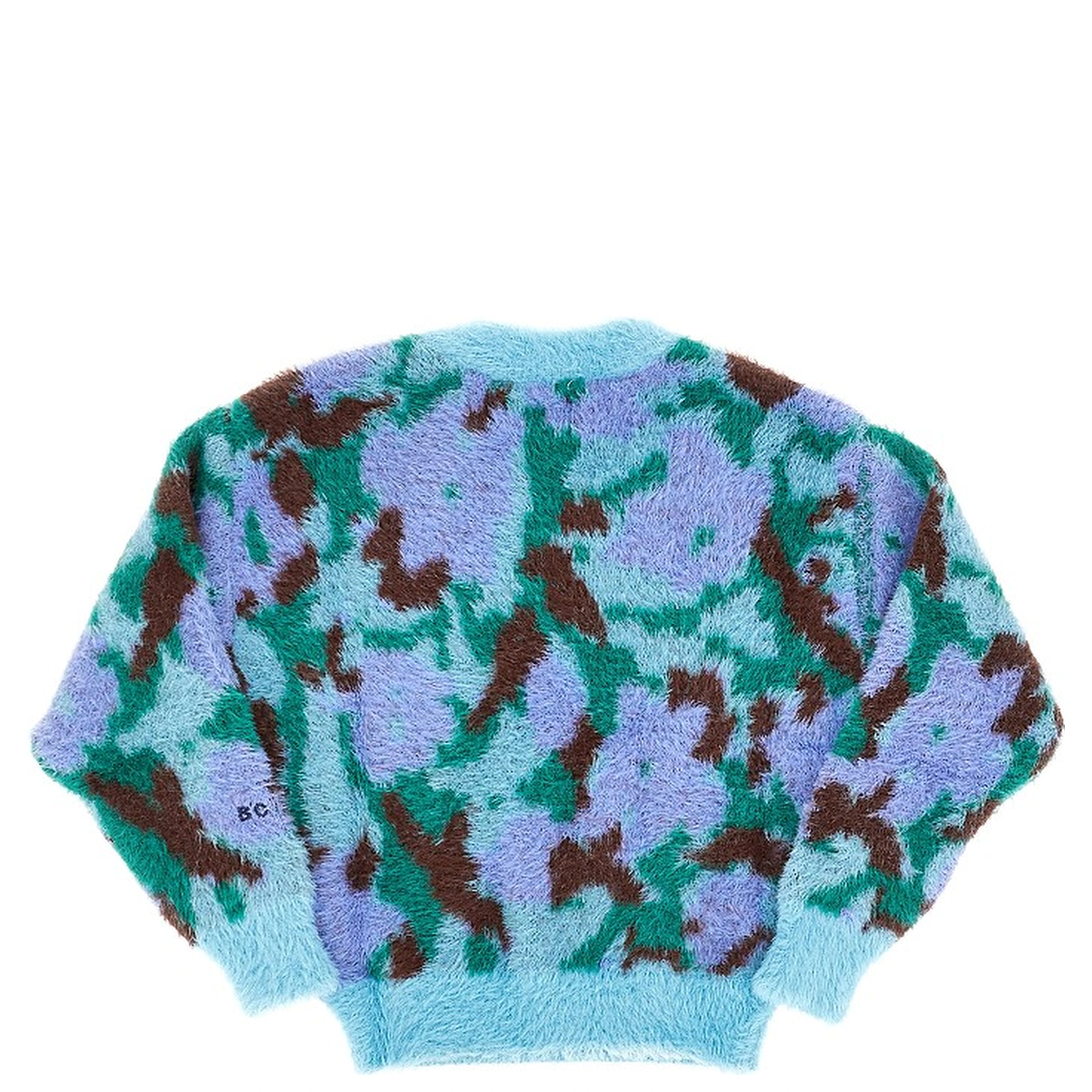 'Watercolor' knitted sweater