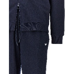 Cotton tracksuit with embroidery