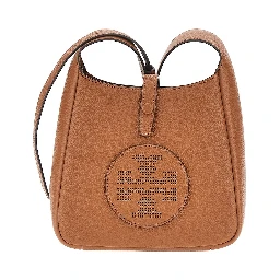 'Miller Swing' grained leather crossbody bag