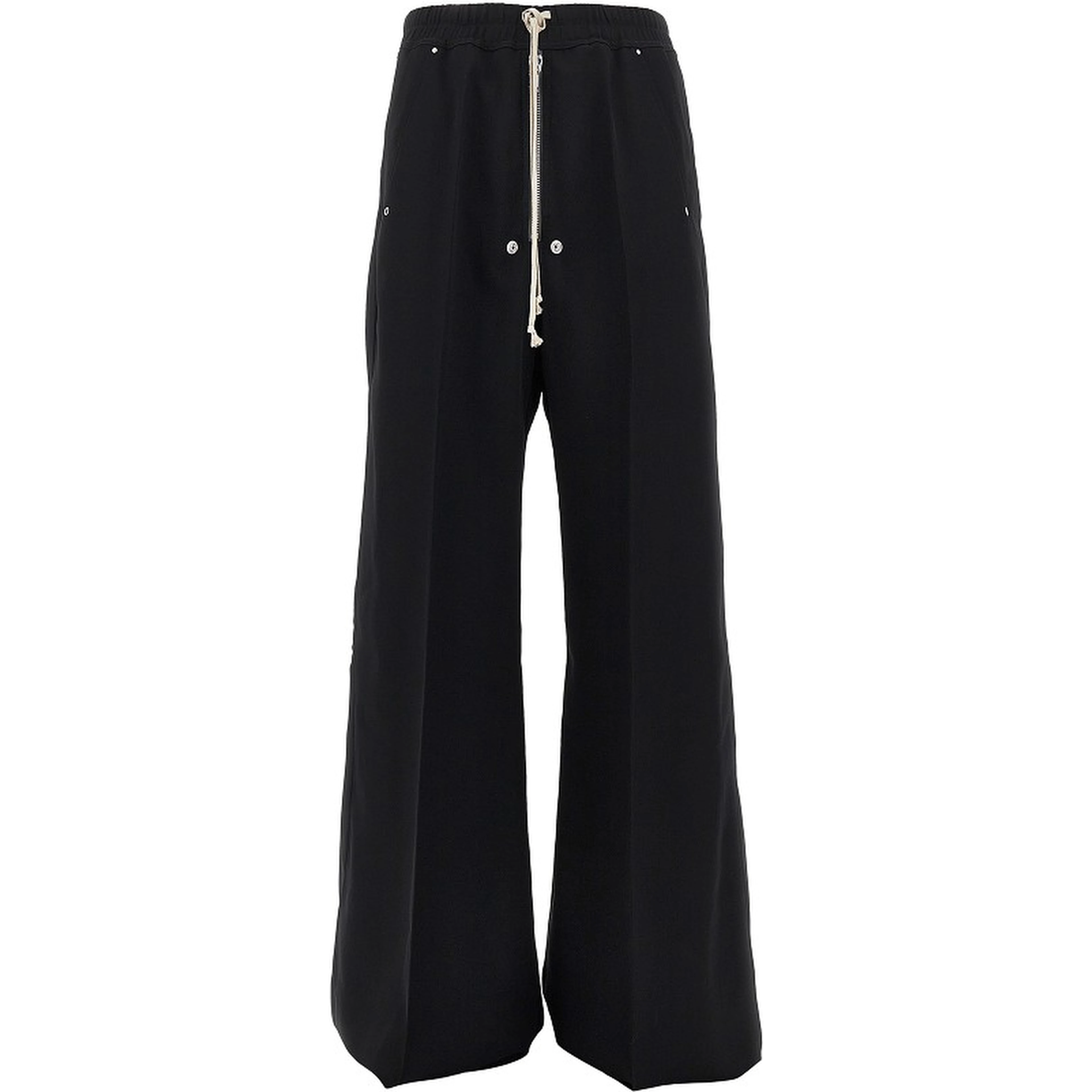 Wool canvas Wide Bela pants