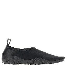 Satin flat shoes