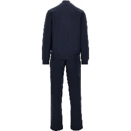 Cotton tracksuit with embroidery