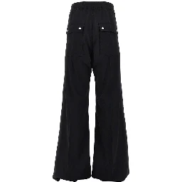Wool canvas Wide Bela pants