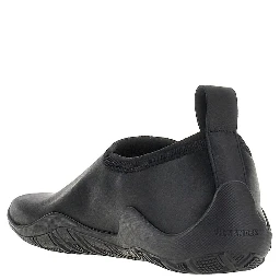 Satin flat shoes