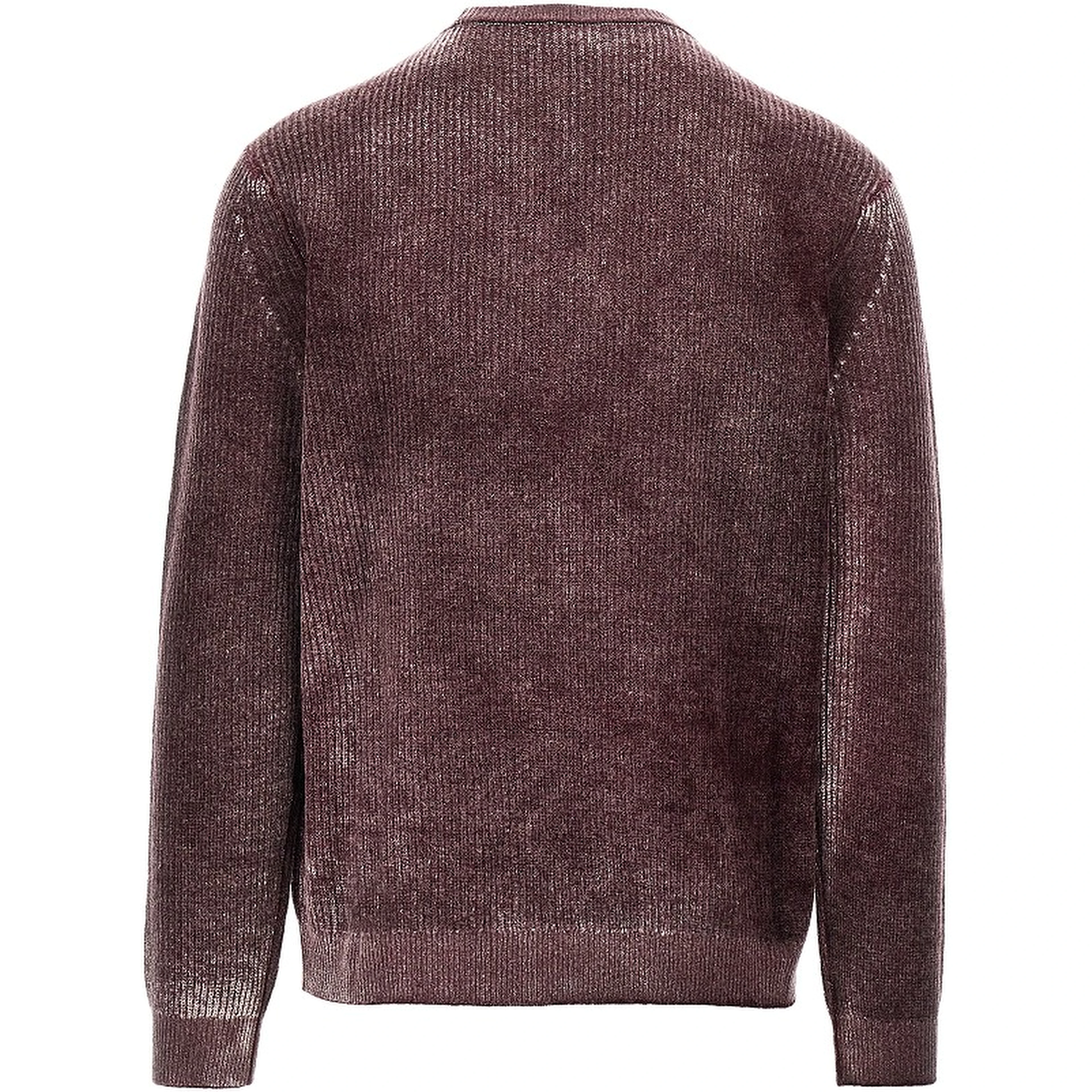 Knitted sweater with faded effect