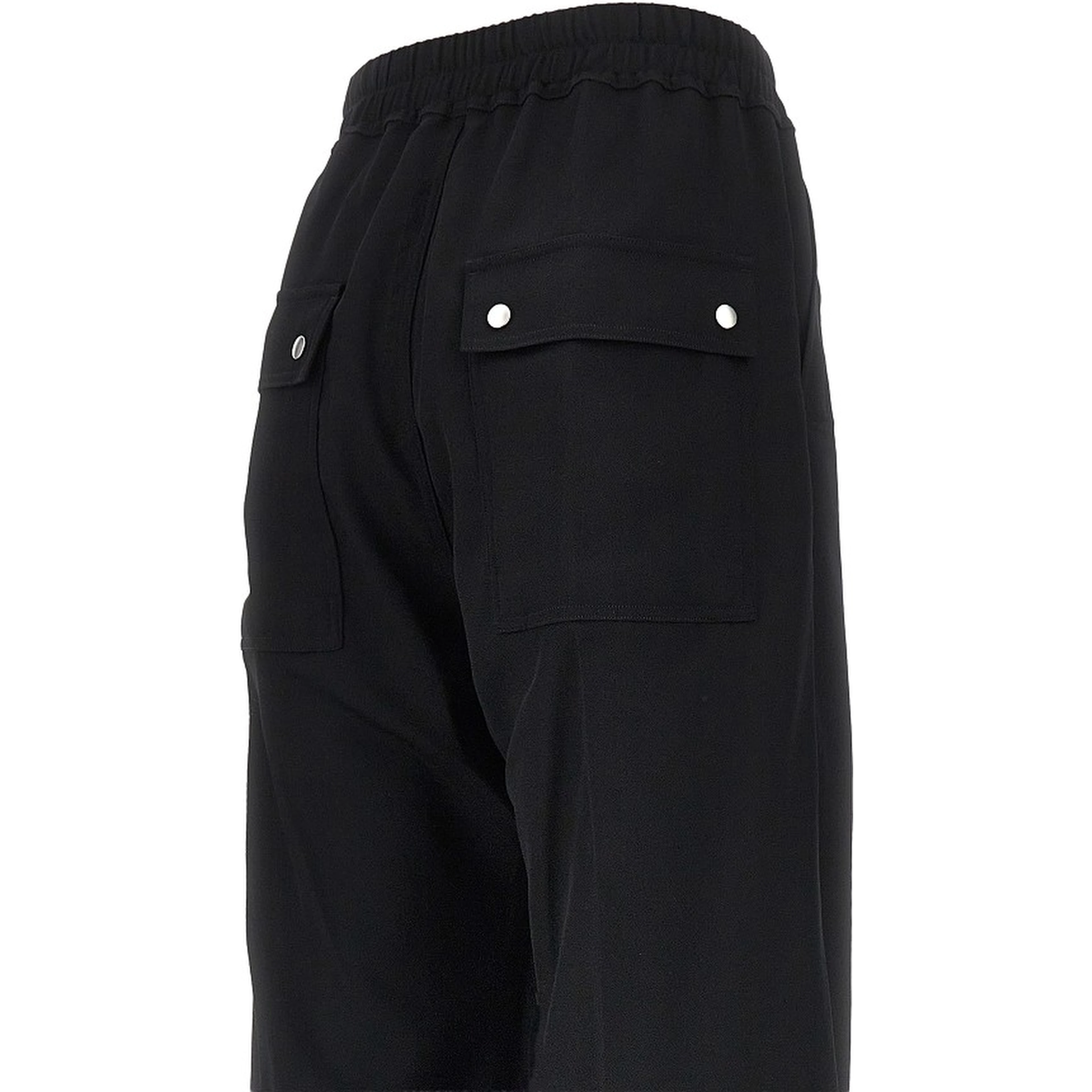 Wool canvas Wide Bela pants