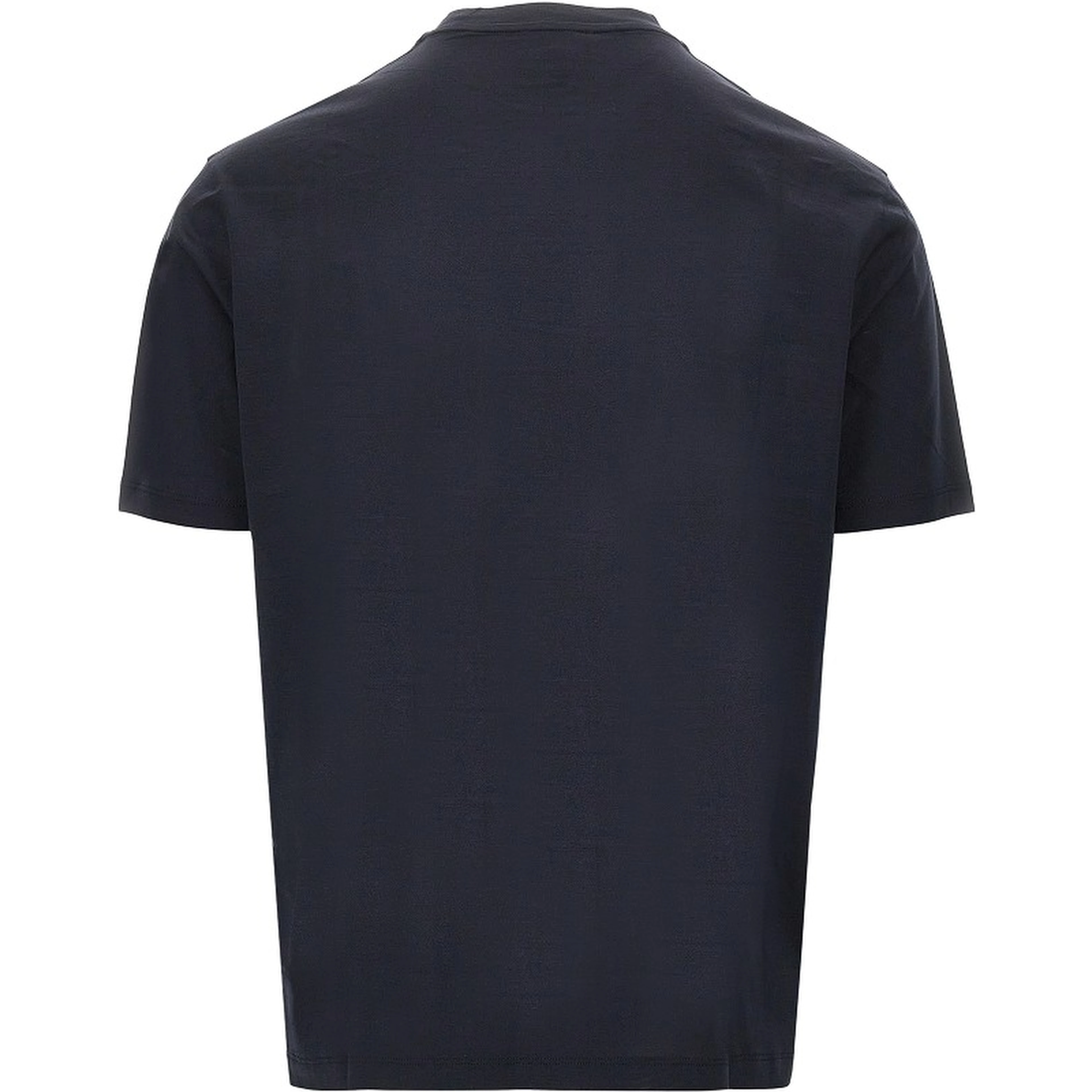 Lyocell and cotton blend T-shirt with logo